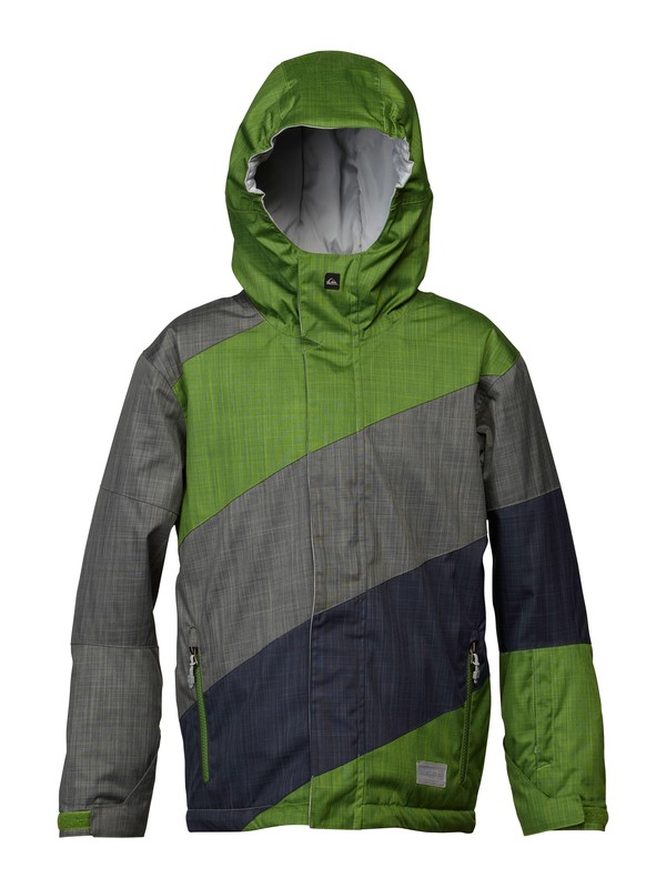 quiksilver, EDGE YOUTH JACKET, TREETOP (grg0) 0 EDGE YOUTH JACKET EQBTJ00001 Quiksilver