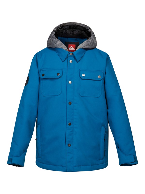 quiksilver, Amplify 10K Youth Jacket, MOROCCAN BLUE (bsg0) 0 Amplify 10K Youth Jacket EQBTJ00026 Quiksilver