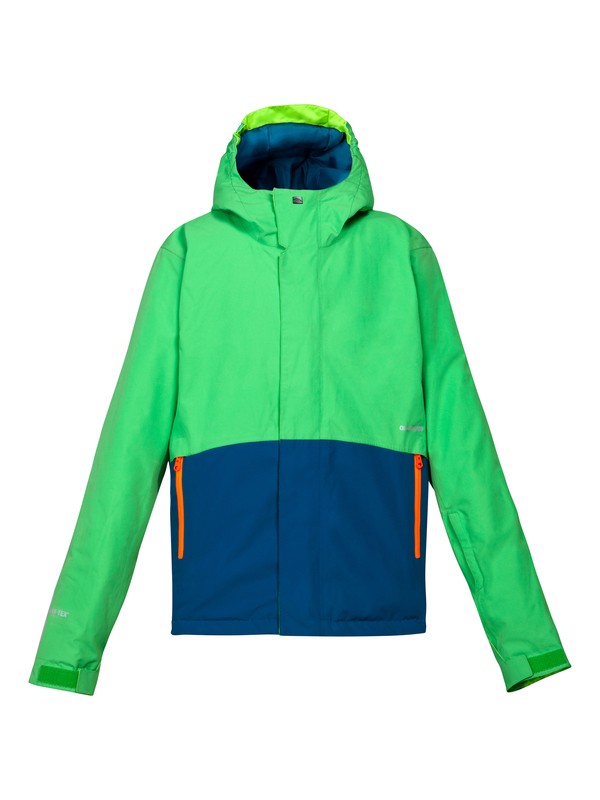 quiksilver, Forever Gtx 2L Youth Jkt, POISON GREEN (glq0) 0 Forever Gtx 2L Youth Jkt EQBTJ00029 Quiksilver