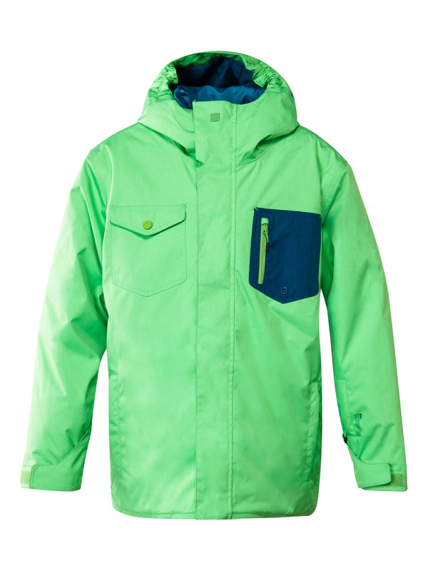 quiksilver, Versus Youth Jkt, POISON GREEN (glq0) 0 Versus Youth Jkt EQBTJ00031 Quiksilver