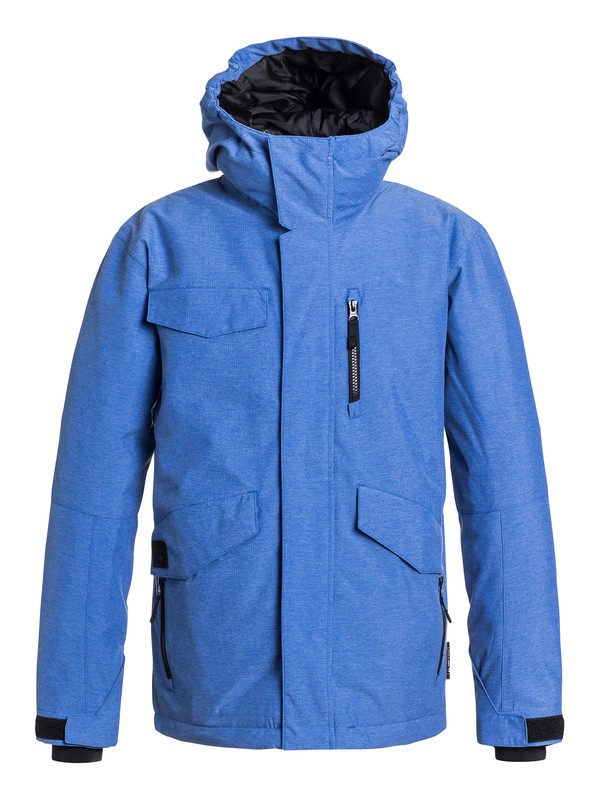 quiksilver, Boys 8-16 Raft Snow Jacket, OLYMPIAN BLUE (bqz0) 0 Boys 8-16 Raft Snow Jacket EQBTJ03009 Quiksilver