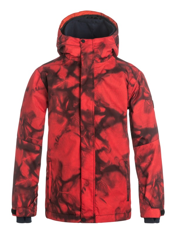 quiksilver, Mission - 3-in-1 Snow Jacket, HIGHDYE RED (rqr6) 0 Mission - 3-in-1 Snow Jacket EQBTJ03029 Quiksilver