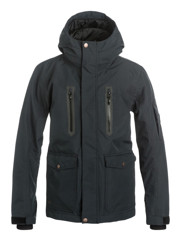 quiksilver, Dark And Stormy - Veste de snow, BLACK (kvj0) 0 Dark And Stormy - Veste de snow EQBTJ03031 Quiksilver