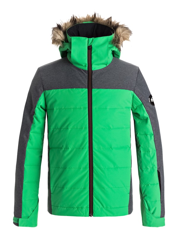 quiksilver, The Edge - Giacca da snowboard, KELLY GREEN (gnk0) 0 The Edge - Giacca da snowboard Green EQBTJ03053 Quiksilver