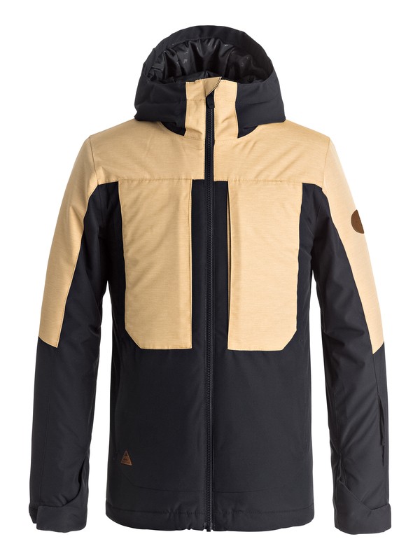 quiksilver, TR Ambition - Veste de snow pour Garçon 8-16 ans, MUSTARD GOLD (ylm0) 0 TR Ambition - Veste de snow pour Garçon 8-16 ans Jaune EQBTJ03054 Quiksilver