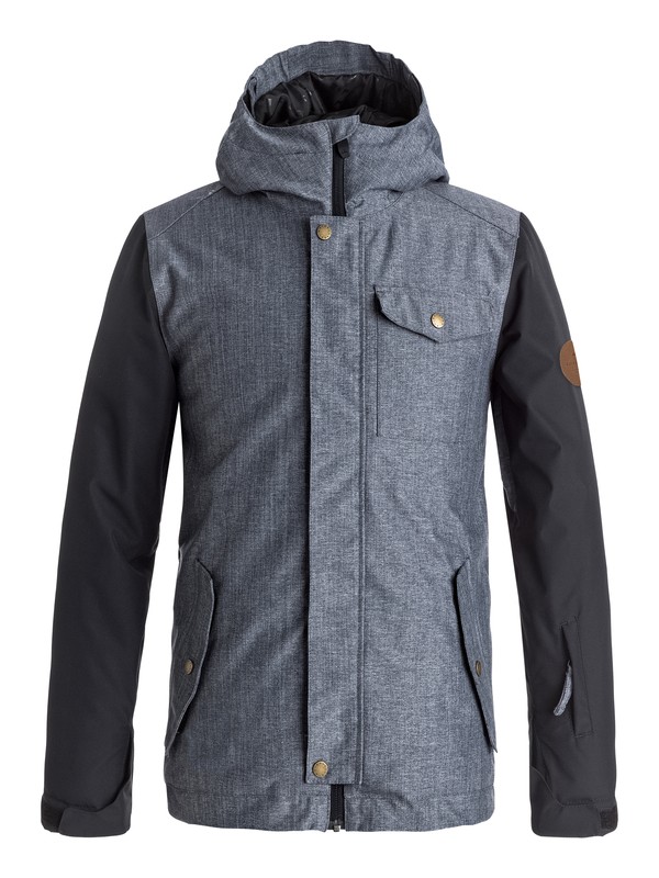 quiksilver, Ridge - Snow Jacket, ESTATE BLUE (bsw0) 0 Ridge - Snow Jacket Blue EQBTJ03057 Quiksilver