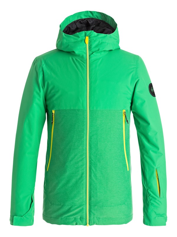 quiksilver, Sierra - Veste de snow pour Garçon 8-16 ans, KELLY GREEN (gnk0) 0 Sierra - Veste de snow pour Garçon 8-16 ans Vert EQBTJ03058 Quiksilver