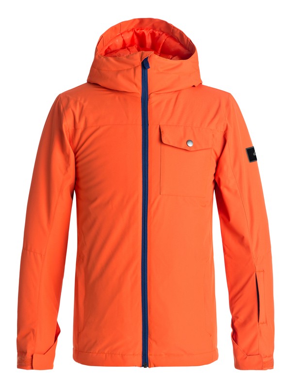 quiksilver, Mission - Snow Jacket, MANDARIN RED (nms0) 0 Mission - Snow Jacket Orange EQBTJ03060 Quiksilver