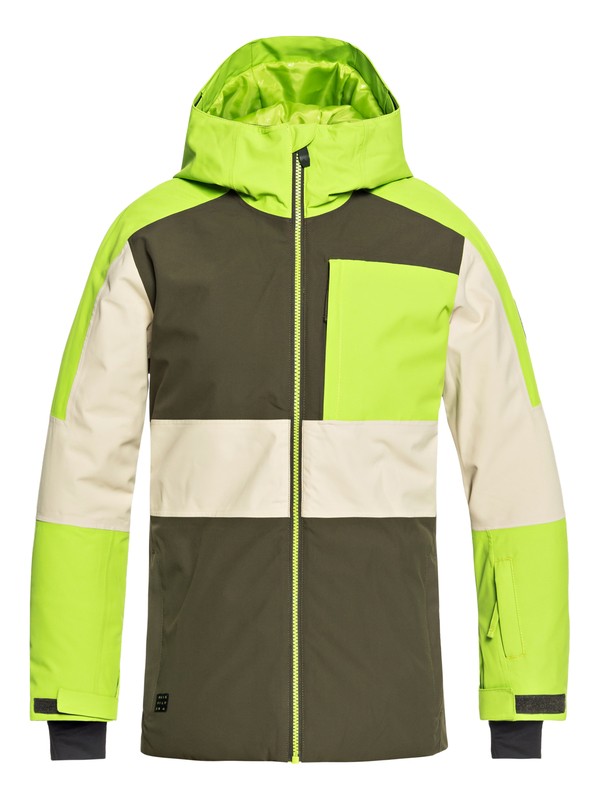 quiksilver, Boy's 8-16 Sycamore Snow Jacket, GRAPE LEAF (cre0) 0 Boy's 8-16 Sycamore Snow Jacket Brown EQBTJ03075 Quiksilver