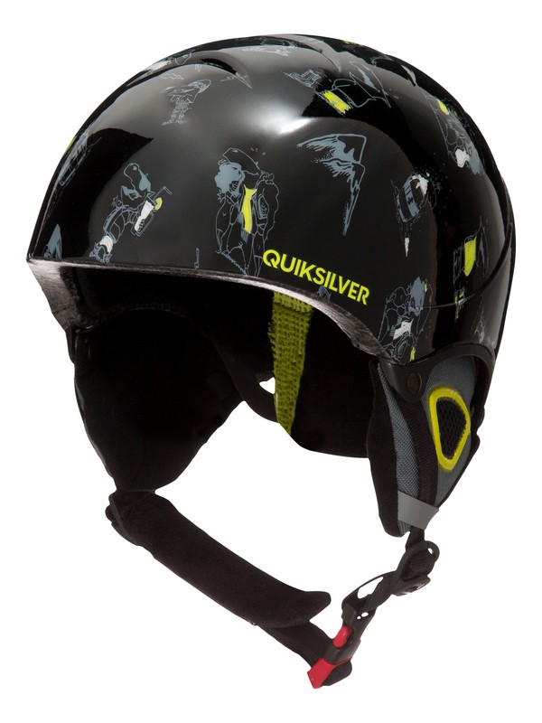quiksilver, The Game - Snowboard/Ski Helmet, BLACK DARK DOGGY SNOW (kvj8) 0 The Game - Snowboard/Ski Helmet Black EQBTL03005 Quiksilver