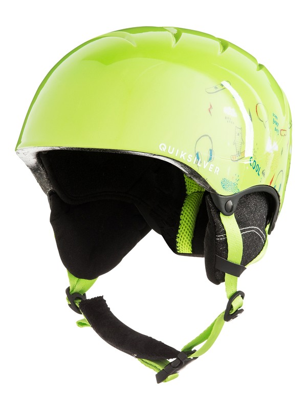 quiksilver, The Game - Casque de snowboard/ski pour Garçon 8-16 ans, LIME GREEN_MOAM TATT (gjz3) 0 The Game - Casque de snowboard/ski pour Garçon 8-16 ans Vert EQBTL03011 Quiksilver