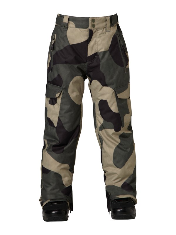 quiksilver, Porter 10K Youth Pants, MACROFLAGUE ARMY (gza1) 0 Porter 10K Youth Pants EQBTP00006 Quiksilver