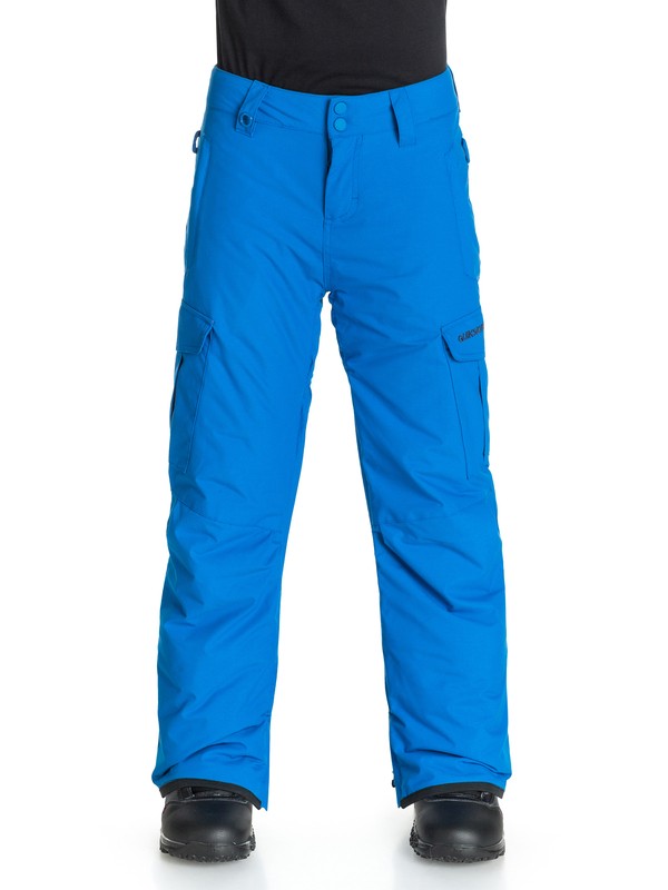 quiksilver, Boys 8-16 Mission Snow Pants, OLYMPIAN BLUE (bqz0) 0 Boys 8-16 Mission Snow Pants EQBTP03002 Quiksilver