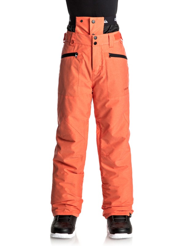 quiksilver, Boundry - Pantalon de snow, MANDARIN RED (nms0) 0 Boundry - Pantalon de snow Orange EQBTP03014 Quiksilver