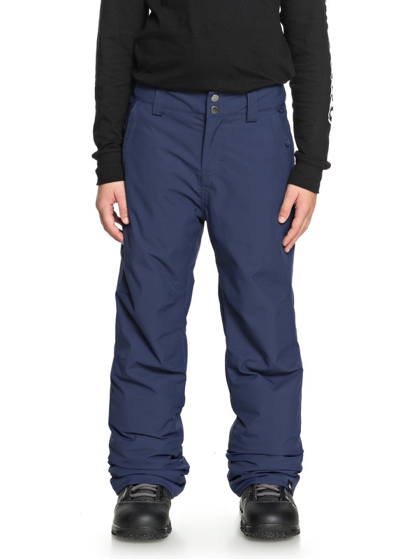 quiksilver, Boy's 8-16 Estate Snow Pants, DRESS BLUES (btk0) 0 Boy's 8-16 Estate Snow Pants Blue EQBTP03018 Quiksilver