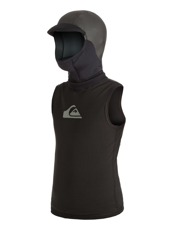 quiksilver, Syncro 2mm - Top de surf sans manches, BLACK (kvj0) 0 Syncro 2mm - Top de surf sans manches EQBW003000 Quiksilver