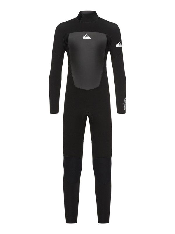quiksilver, Boy's 8-16 3/2mm Prologue Back Zip Wetsuit, BLACK (kvj0) 0 Boy's 8-16 3/2mm Prologue Back Zip Wetsuit Black EQBW103039 Quiksilver