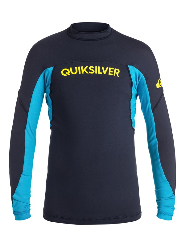 quiksilver, Performer - Camiseta de surf de manga larga, NAVY BLAZER/HAWAIIAN BLUE (xbbb) 0 Performer - Camiseta de surf de manga larga EQBWR03003 Quiksilver