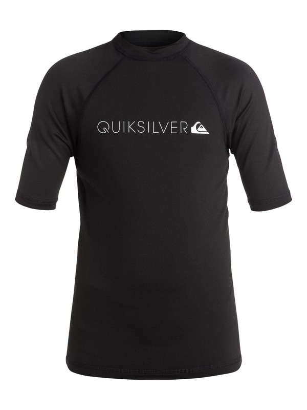 quiksilver, Heater - Short Sleeve Rash Vest, BLACK (kvd0) 0 Heater - Short Sleeve Rash Vest EQBWR03004 Quiksilver