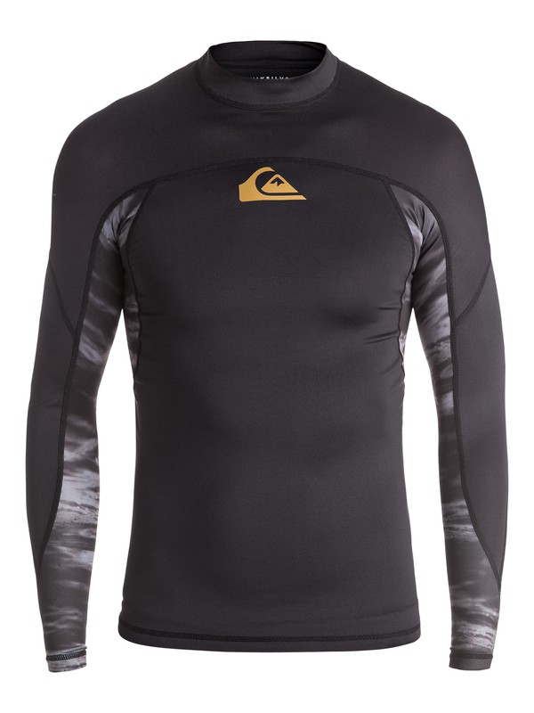 New Wave - Long Sleeve Rash Vest EQBWR03027 0 Boy's 8-16 New Wave Long Sleeve Rashguard EQBWR03027 Quiksilver
