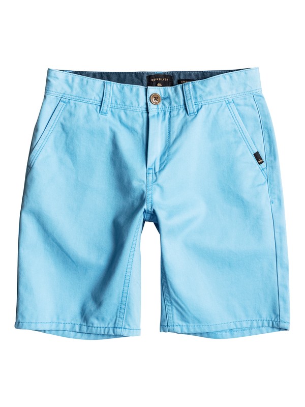 quiksilver, Шорты чинос Everyday, BONNIE BLUE (bjb0) 0 Шорты чинос Everyday Синий EQBWS03156 Quiksilver