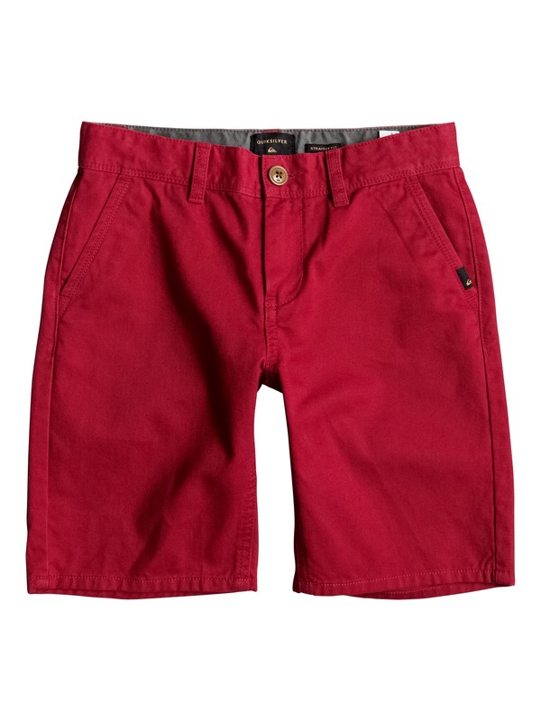 quiksilver, Everyday - Chino Shorts, CHILI PEPPER (rrd0) 0 Everyday - Chino Shorts Rot EQBWS03156 Quiksilver