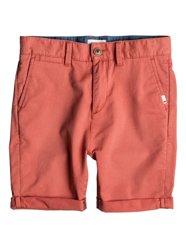 quiksilver, Шорты чинос Krandy, BURNT SIENNA (nmh0) 0 Шорты чинос Krandy Оранжевый EQBWS03161 Quiksilver