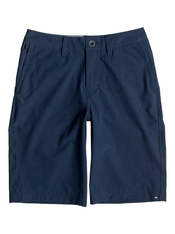 quiksilver, Boy's 8-16 Solid Amphibian 19" Amphibian Shorts, NAVY BLAZER (byj0) 0 Boy's 8-16 Solid Amphibian 19" Amphibian Shorts EQBWS03178 Quiksilver