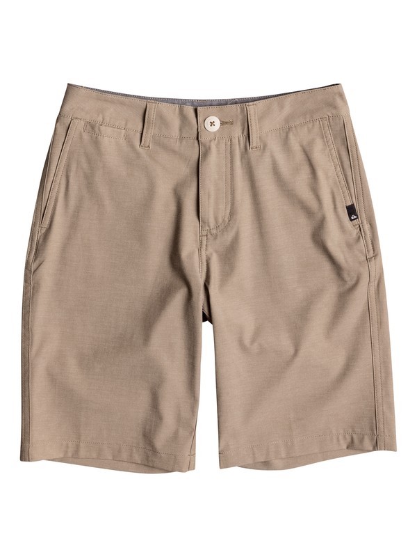 quiksilver, Boy's 8-16 Union Heather Amphibian 18" Amphibian Shorts, ELMWOOD (tmp0) 0 Boy's 8-16 Union Heather Amphibian 18" Amphibian Shorts EQBWS03199 Quiksilver