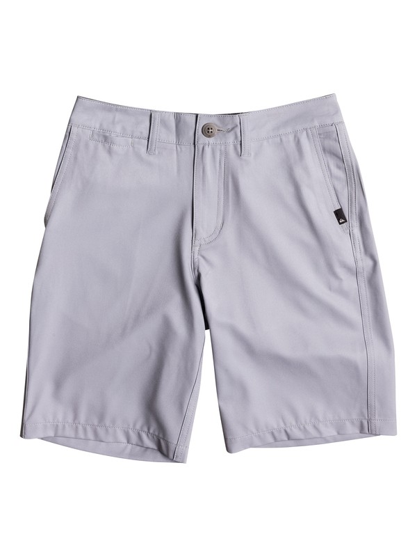 quiksilver, Boy's 8-16 Union Amphibian 18" Amphibian Shorts, SLEET (szp0) 0 Boy's 8-16 Union Amphibian 18" Amphibian Shorts Grey EQBWS03210 Quiksilver