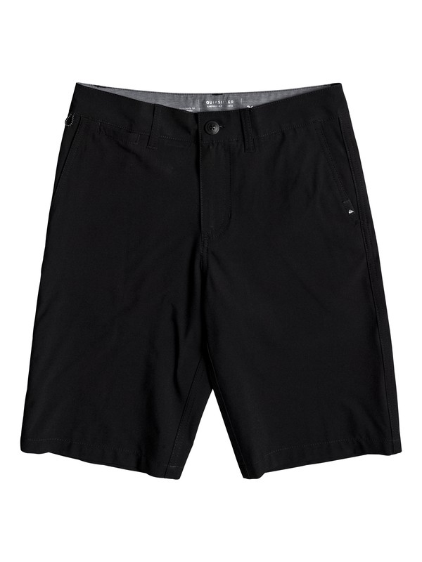 quiksilver, Boy's Union Amphibian 19" Shorts, BLACK (kvj0) 0 Boy's Union Amphibian 19" Shorts Black EQBWS03211 Quiksilver