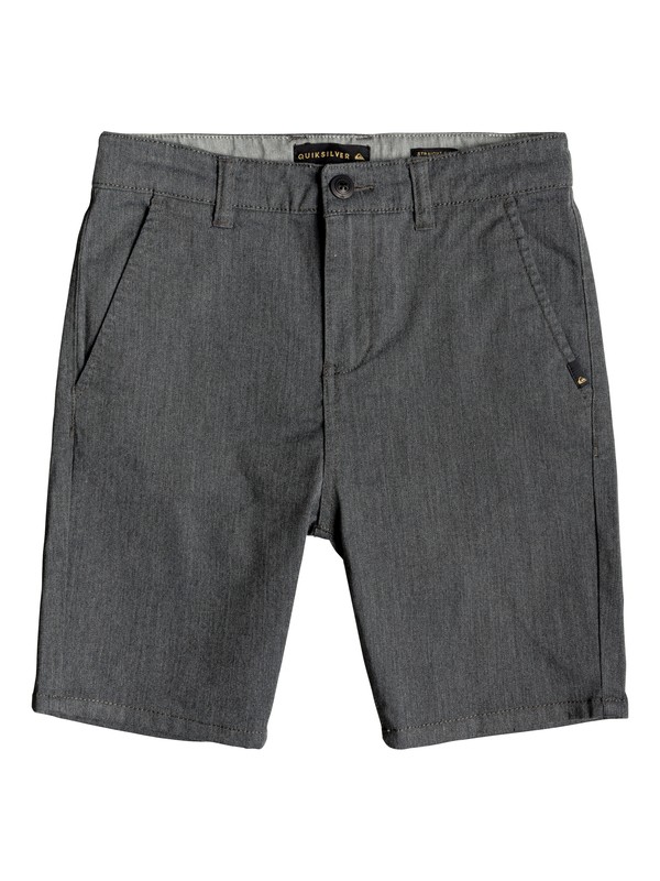 quiksilver, New Everyday Union - Chino Shorts, DARK GREY HEATHER (krph) 0 New Everyday Union - Chino Shorts Black EQBWS03223 Quiksilver