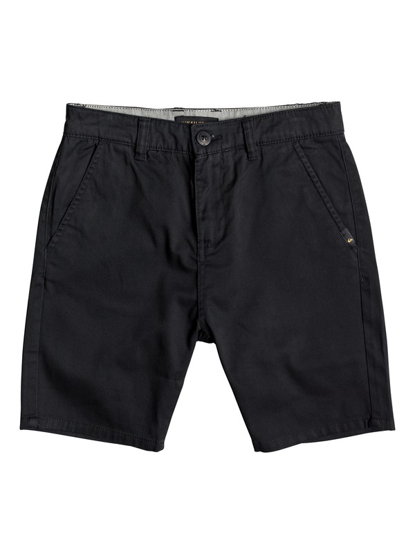 quiksilver, Boy's 8-16 New Everyday Union 17" Chino Shorts, BLACK (kvj0) 0 Boy's 8-16 New Everyday Union 17" Chino Shorts Black EQBWS03223 Quiksilver