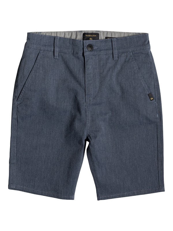 quiksilver, Boy's 8-16 New Everyday Union 17" Chino Shorts, NAVY BLAZER HEATHER (byjh) 0 Boy's 8-16 New Everyday Union 17" Chino Shorts Blue EQBWS03223 Quiksilver
