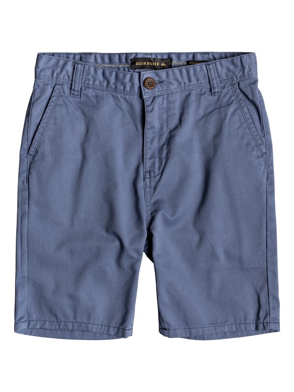 quiksilver, Boy's 8-16 Everyday Chino Shorts, BIJOU BLUE (bng0) 0 Boy's 8-16 Everyday Chino Shorts Blue EQBWS03225 Quiksilver
