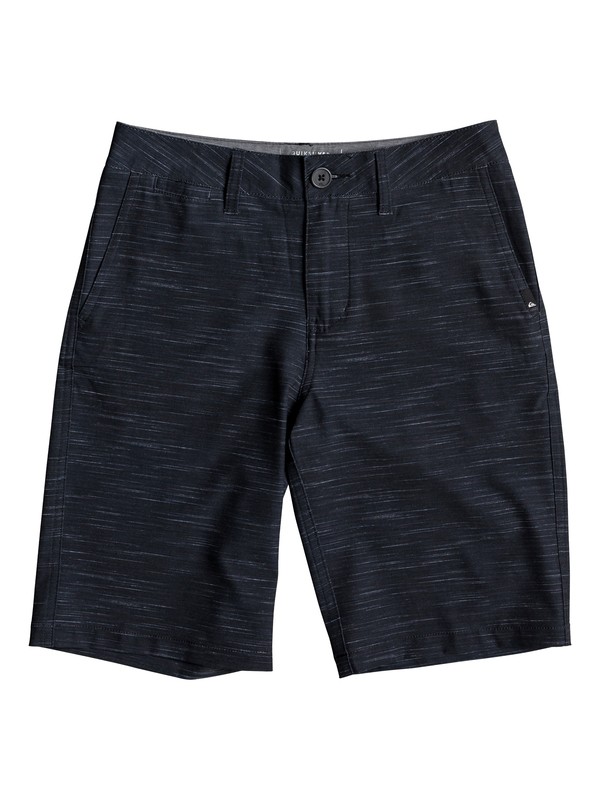 quiksilver, Boys 8 -16 Union Slub 19" Amphibian Shorts, BLACK (kvj0) 0 Boys 8 -16 Union Slub 19" Amphibian Shorts Black EQBWS03240 Quiksilver