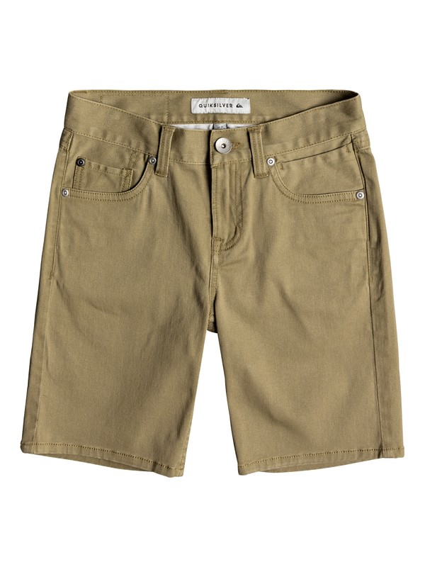 quiksilver, Boys 8-16 Lygon - Shorts, ELMWOOD (tmp0) 0 Boys 8-16 Lygon - Shorts Beige EQBWS03244 Quiksilver