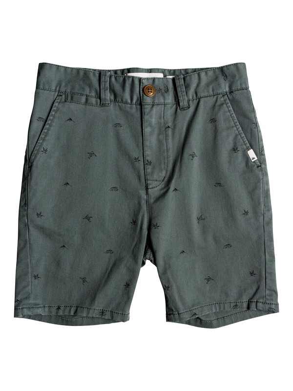quiksilver, Niños 8-16 Shorts Chino Krandy Fuji, DARK FOREST (bpg0) 0 Niños 8-16 Shorts Chino Krandy Fuji Azul EQBWS03257 Quiksilver