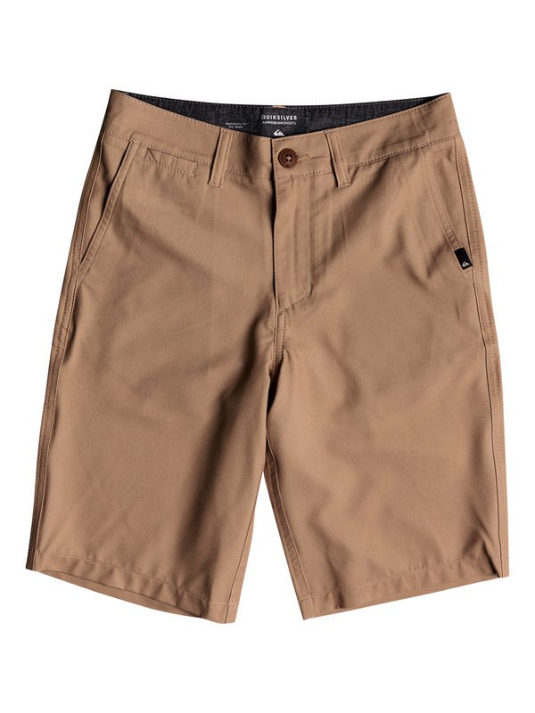 quiksilver, Boy's 8-16 Union 19" Amphibian Shorts, PLAGE (ckk0) 0 Boy's 8-16 Union 19" Amphibian Shorts Brown EQBWS03269 Quiksilver