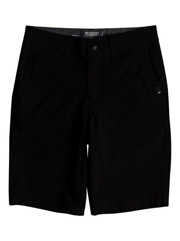 quiksilver, Boy's 8-16 Union 19" Amphibian Shorts, BLACK (kvj0) 0 Boy's 8-16 Union 19" Amphibian Shorts Black EQBWS03269 Quiksilver
