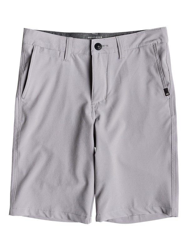 quiksilver, Boy's 8-16 Union 19" Amphibian Shorts, SLEET (szp0) 0 Boy's 8-16 Union 19" Amphibian Shorts Grey EQBWS03269 Quiksilver