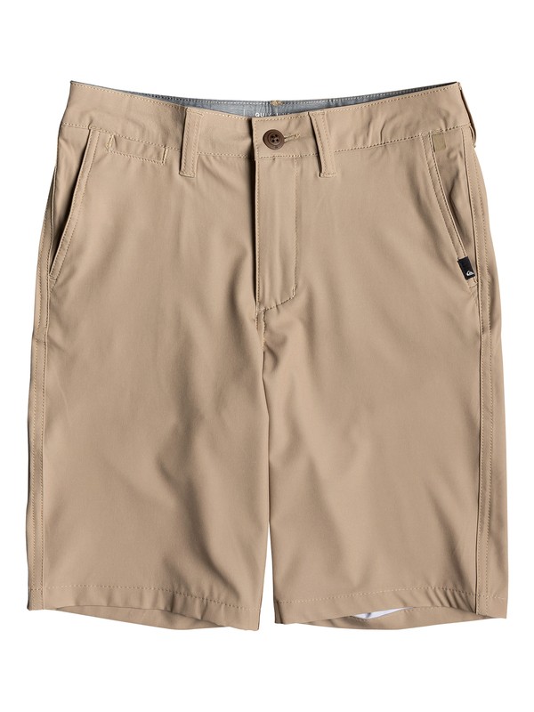 quiksilver, Boy's 8-16 Union 19" Amphibian Boardshorts, PLAGE (ckk0) 0 Boy's 8-16 Union 19" Amphibian Boardshorts Brown EQBWS03276 Quiksilver