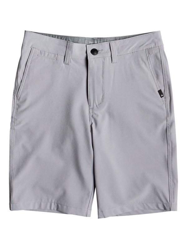 quiksilver, Boy's 8-16 Union 19" Amphibian Boardshorts, SLEET (szp0) 0 Boy's 8-16 Union 19" Amphibian Boardshorts Grey EQBWS03276 Quiksilver