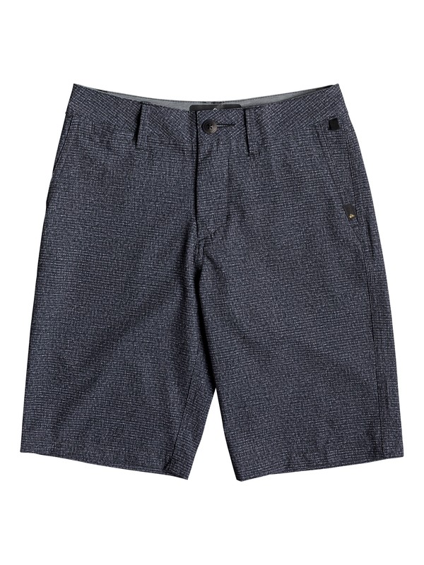 quiksilver, Boy's 8-16 Union Heather 19" Amphibian Boardshorts, BLACK (kvj0) 0 Boy's 8-16 Union Heather 19" Amphibian Boardshorts Black EQBWS03279 Quiksilver