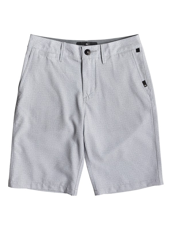 quiksilver, Boy's 8-16 Union Heather 19" Amphibian Boardshorts, SLEET (szp0) 0 Boy's 8-16 Union Heather 19" Amphibian Boardshorts Grey EQBWS03279 Quiksilver