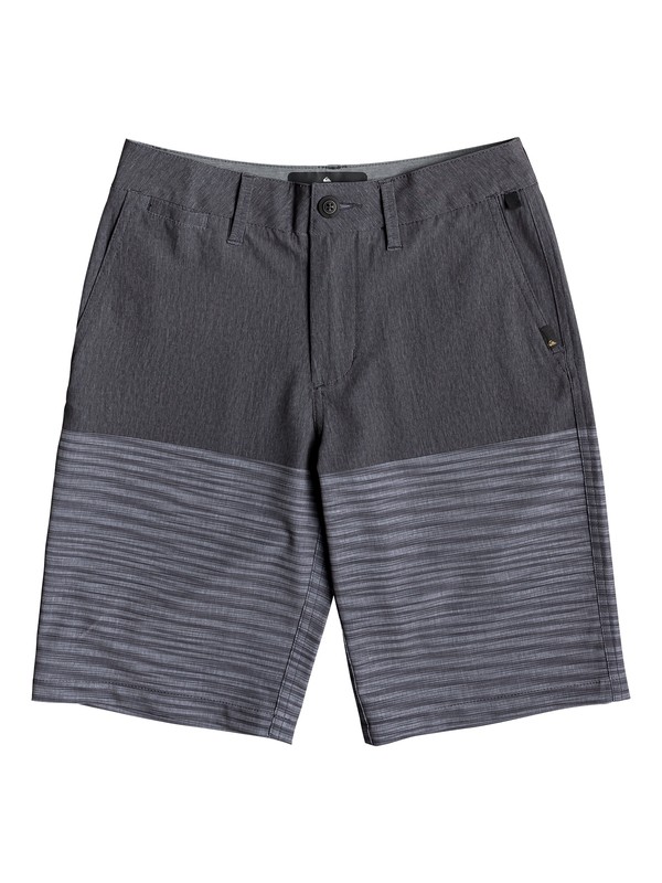 quiksilver, Boy's 8-16 Union Division 19" Amphibian Boardshorts, BLACK (kvj0) 0 Boy's 8-16 Union Division 19" Amphibian Boardshorts Black EQBWS03281 Quiksilver