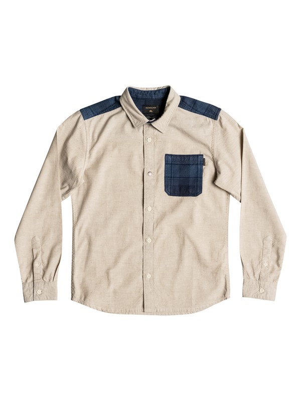 quiksilver, Turn It Up - Chemise à manches longues, ELMWOOD (tmp0) 0 Turn It Up - Chemise à manches longues EQBWT03143 Quiksilver
