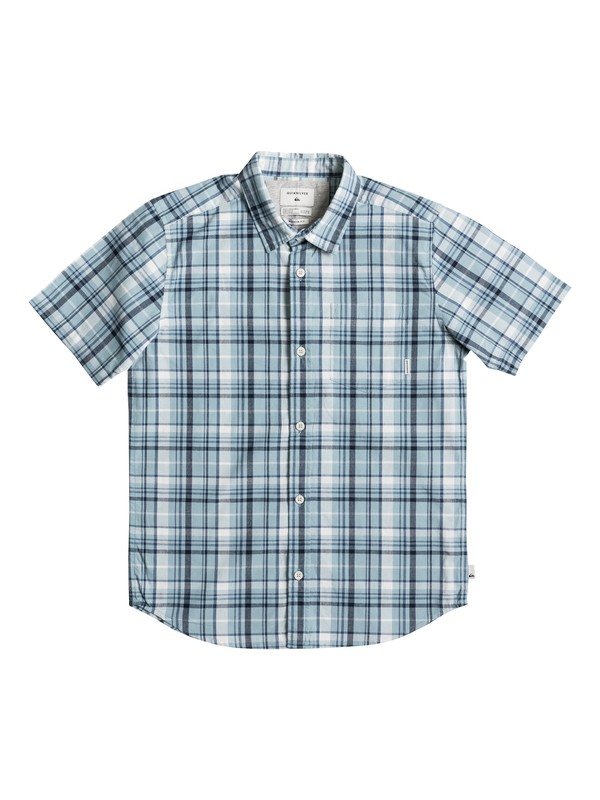 EVERYDAY CHECK SS YOUTH EQBWT03177 0 Boy's 8-16 Everyday Check Short Sleeve Shirt EQBWT03177 Quiksilver