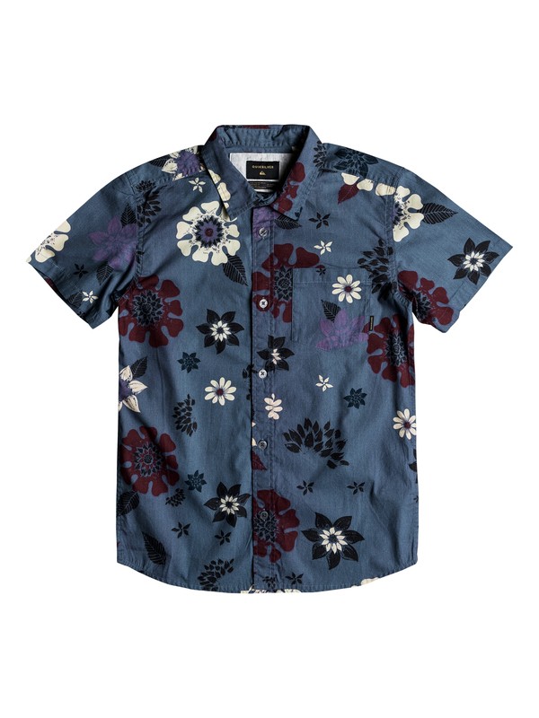 quiksilver, SUNSET FLORAL YOUTH, VINTAGE INDIGO SUNSET FLORAL S (byl6) 0 SUNSET FLORAL YOUTH EQBWT03209 Quiksilver