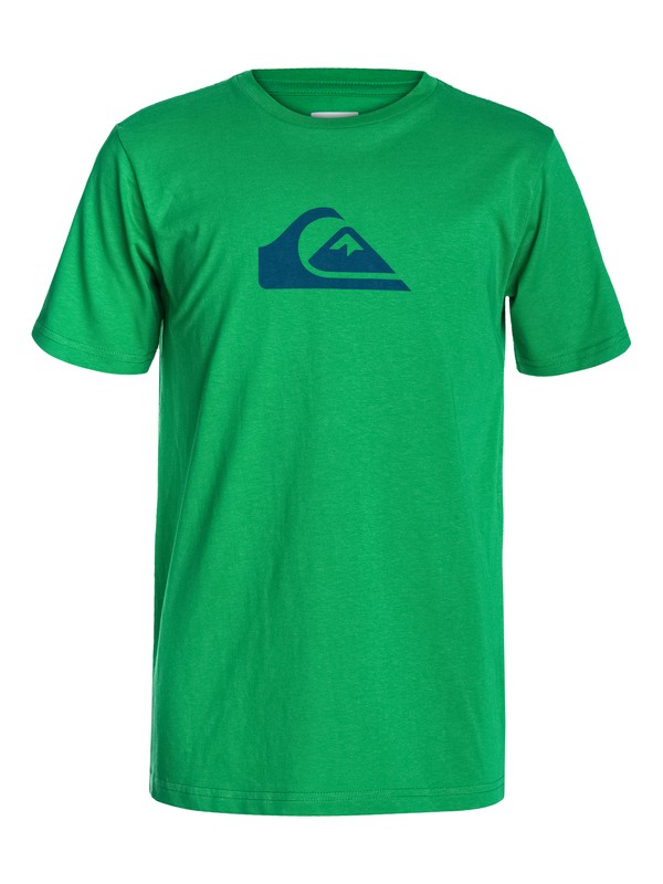 quiksilver, Ss Logo Bright Yth A5, SHAMROCK (grj0) 0 Ss Logo Bright Yth A5 EQBZT03001 Quiksilver